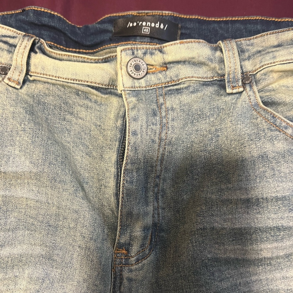 Serenity prayer serenade mens jeans